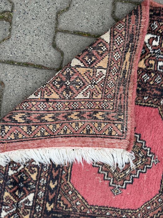 Dywan perski Buchara Chodnik 260x80 ręcznie tkany vintage długi