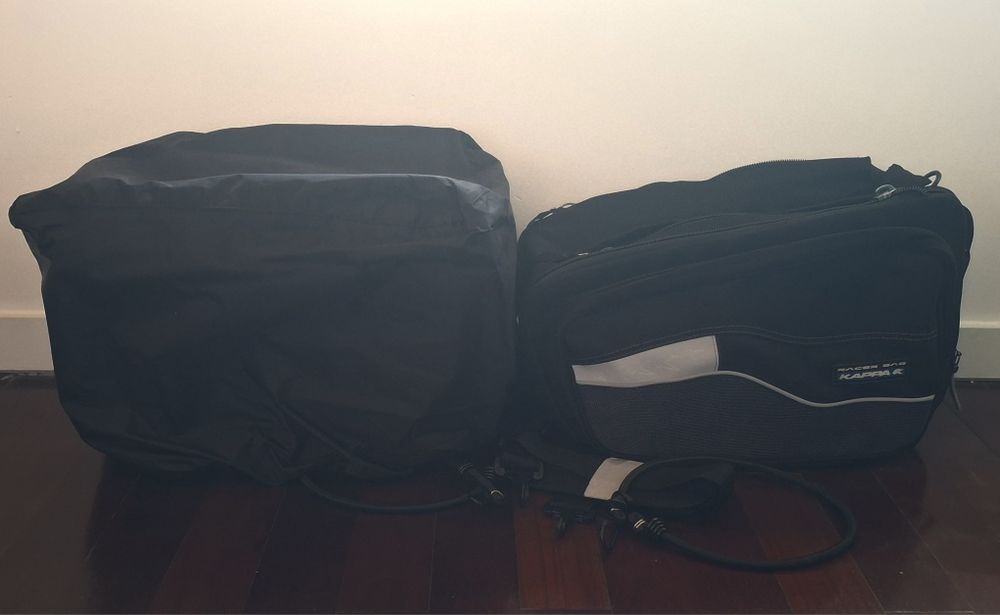 2 malas/alforges para mota