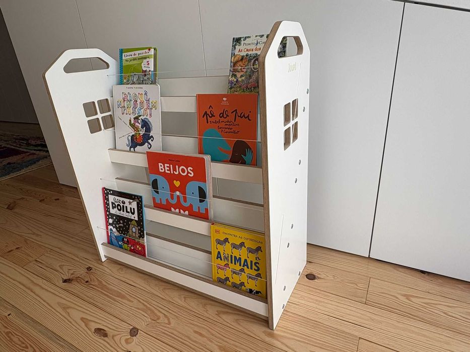 Estante/Biblioteca Montessori / para Crianças