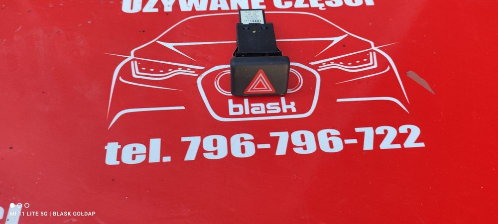 Włacznik Swiateł Awaryjnych 6 Pinów Audi A4 B6 Części Blask Gołdap