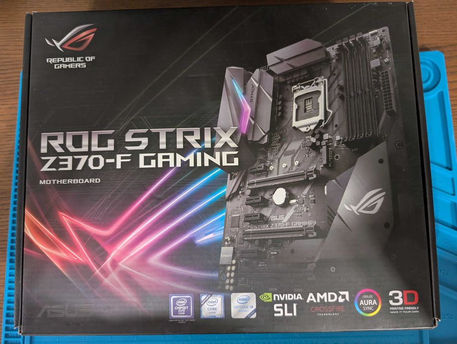 Bundle ASUS ROG Strix Z370-F Gaming + Intel i3-8100