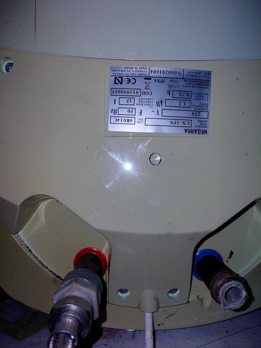 Cilindro eletrico para aquecimento água
