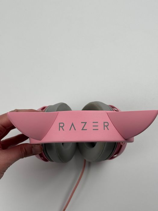 Słuchawki Razer Kraken Kitty Edition Quartz Pink / Quartz