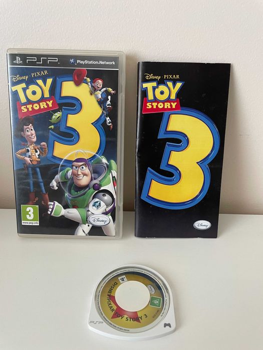Toy Story 3 (PSP Essentials) - Testado e Completo!