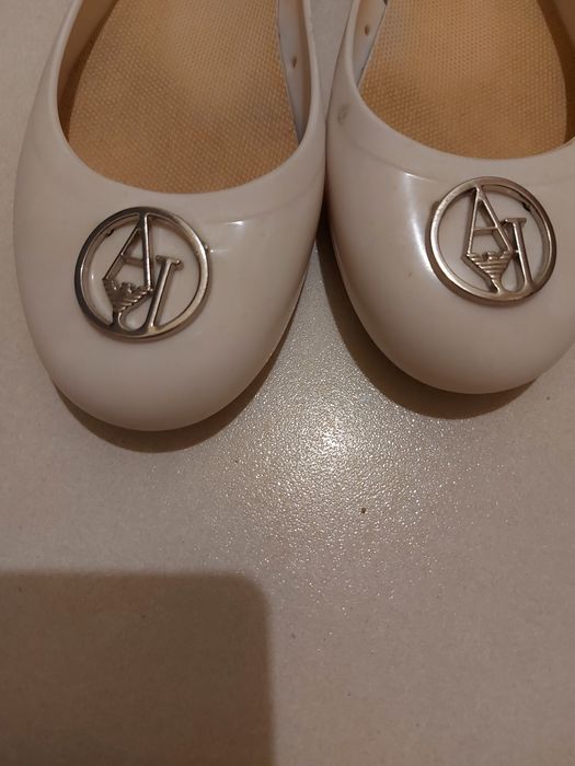 Baleriny buty damskie Armani