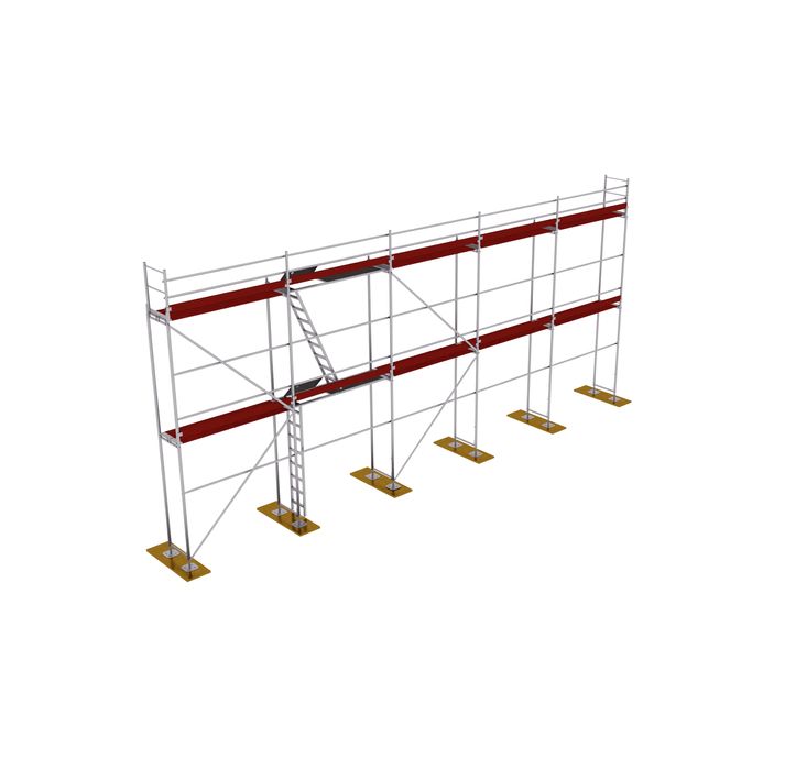 rusztowanie elewacyjne plettac fasadowe wynajem najem