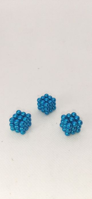 Неокуб 3×3×3 голубых магнитных шарика Неокуб 3×3×3 блакитних кульки