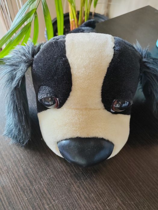 Maskotka piesek  z dużymi oczami