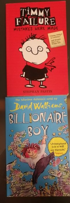 Livro juvenil em inglês, vários