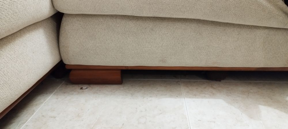 Sofás Vintage cor Bege