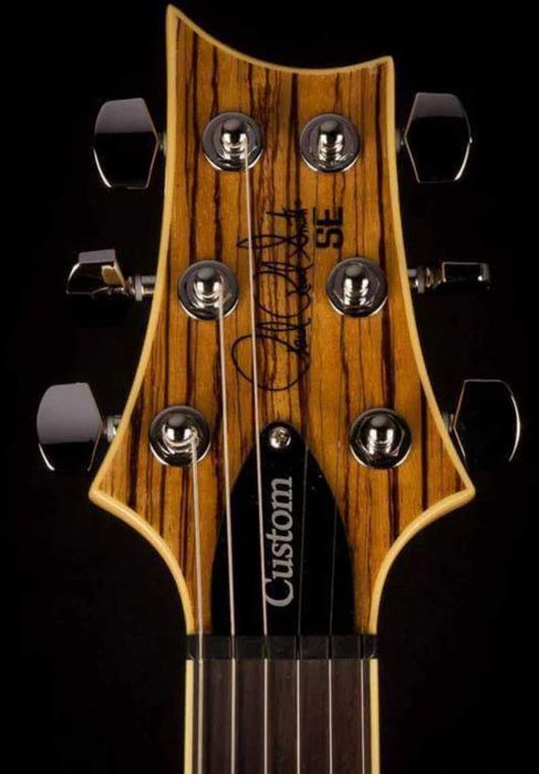 Raridade PRS SE Custom 24 Zebrawood (2017) - Edição Limitada (NOVA)