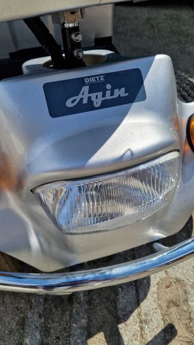 Skuter wózek inwalidzki elektryczny dla seniorów KOSZYK Dietz Agin