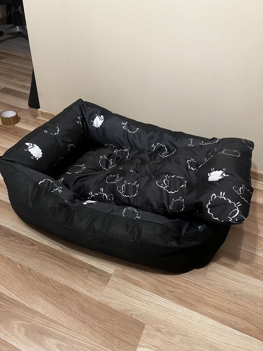 Duże Legowisko dla psa 85x65cm z wyjmowaną poduszką