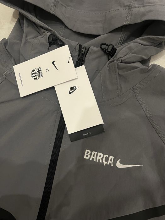 Куртка Nike FC Barcelona 25/26 Tech сірий оригінал , чоловічий теч
