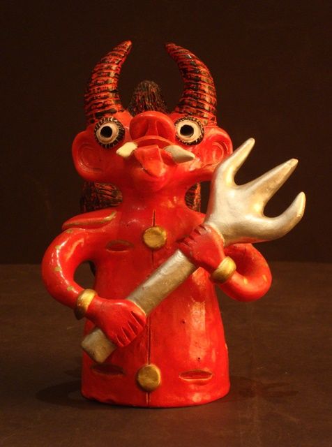 Crucifixo em terracota