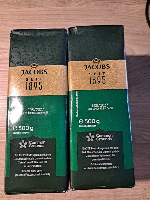 Kawa ziarnista Jacobs 2 opakowania po 500 g