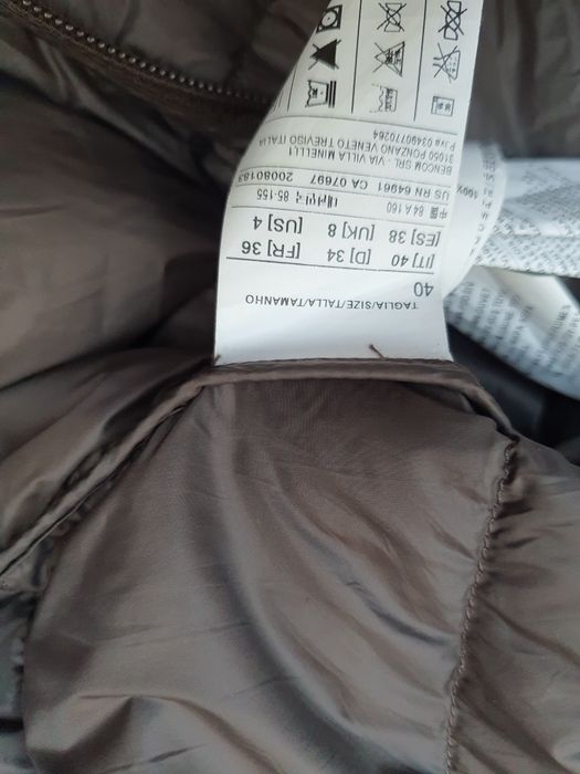 Casaco/kispo muito leve Benetton