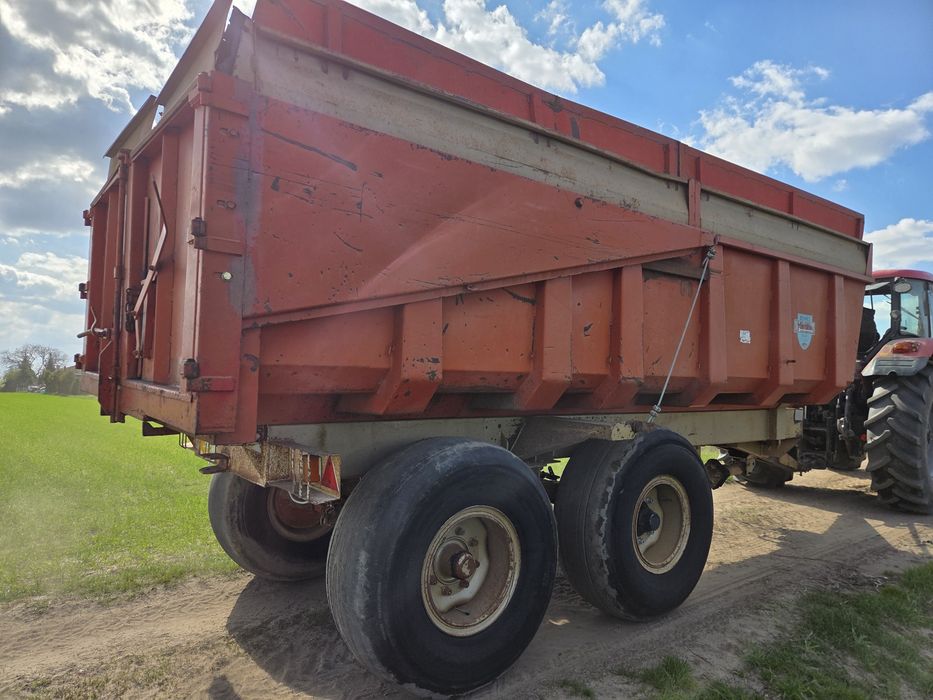 Przyczepa skorupowa  14   16 ton knapik   brimont