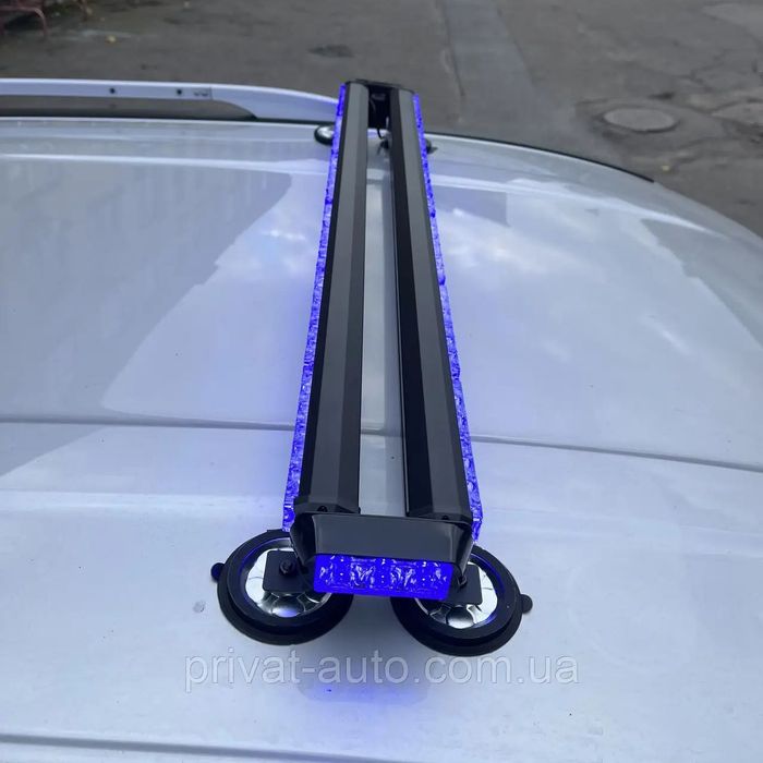 Стробоскоп-мигалка на крышу Балка LED 96см, 12/24v желтый оранжевый