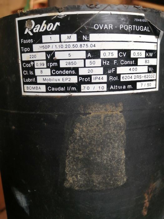 Eletrobomba monofásica