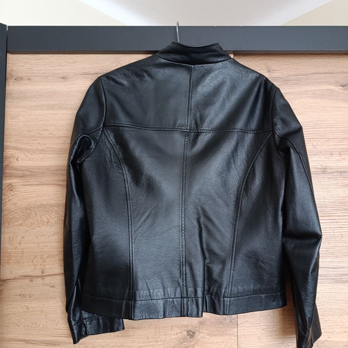 Czarna skórzana kurtka/ramoneska damska 40 KIT