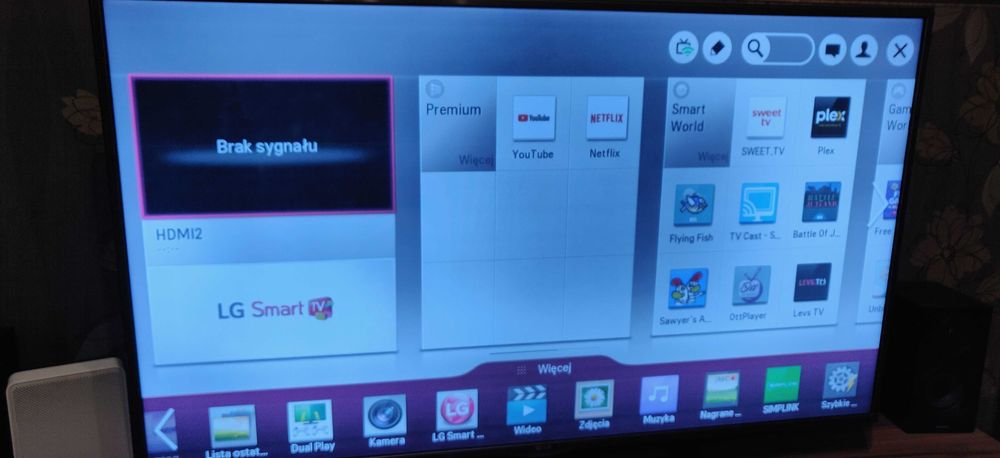 Telewizor 55LA620s części