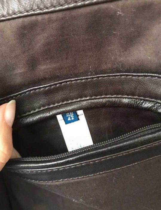 Casaco Homem em pele Massimo Dutti