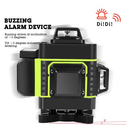 ‼️4D NEW 2025р Hilda 4D з екраном та Bluetooth Лазерний рівень нівелір