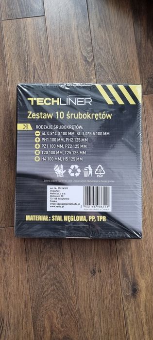 Nowy zestaw 10 srubokretow
