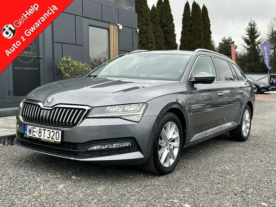 Skoda Superb Salon Polska Poleasingowy I właściciel Serwis ASO VAT 23% Bezwypadkowy