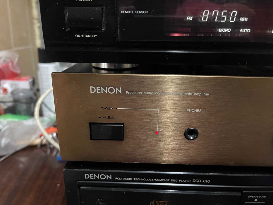 Підсилювач DENON PMA-250, Тюнер TU-280, Програвач DCD-610