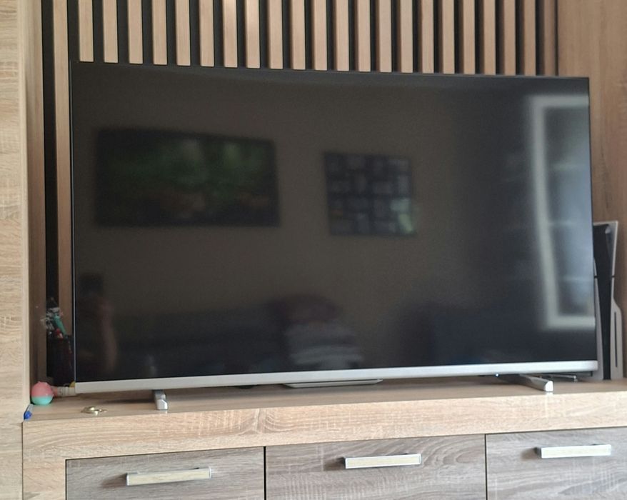 Telewizor LED Philips 50PUS7657/12 50" 4K srebrny