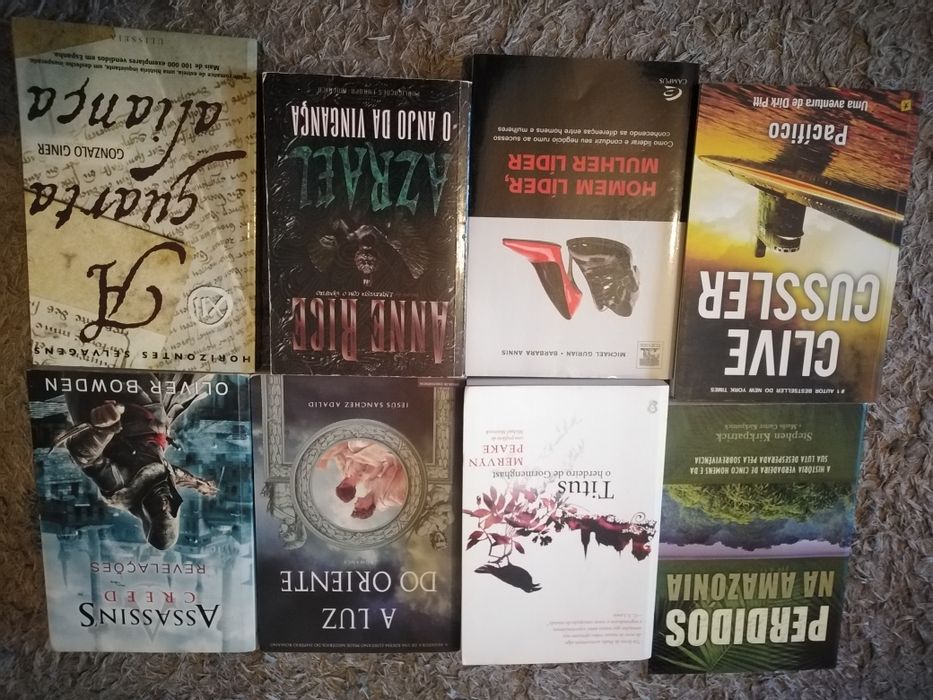 Lote de livros de literatura internacional