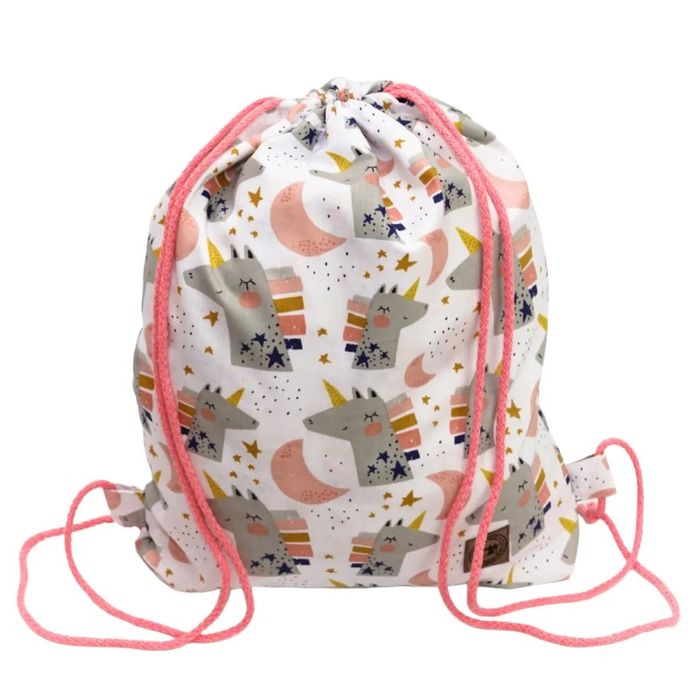 Plecak Worek Bawełniany dla dzieci Jednorożec