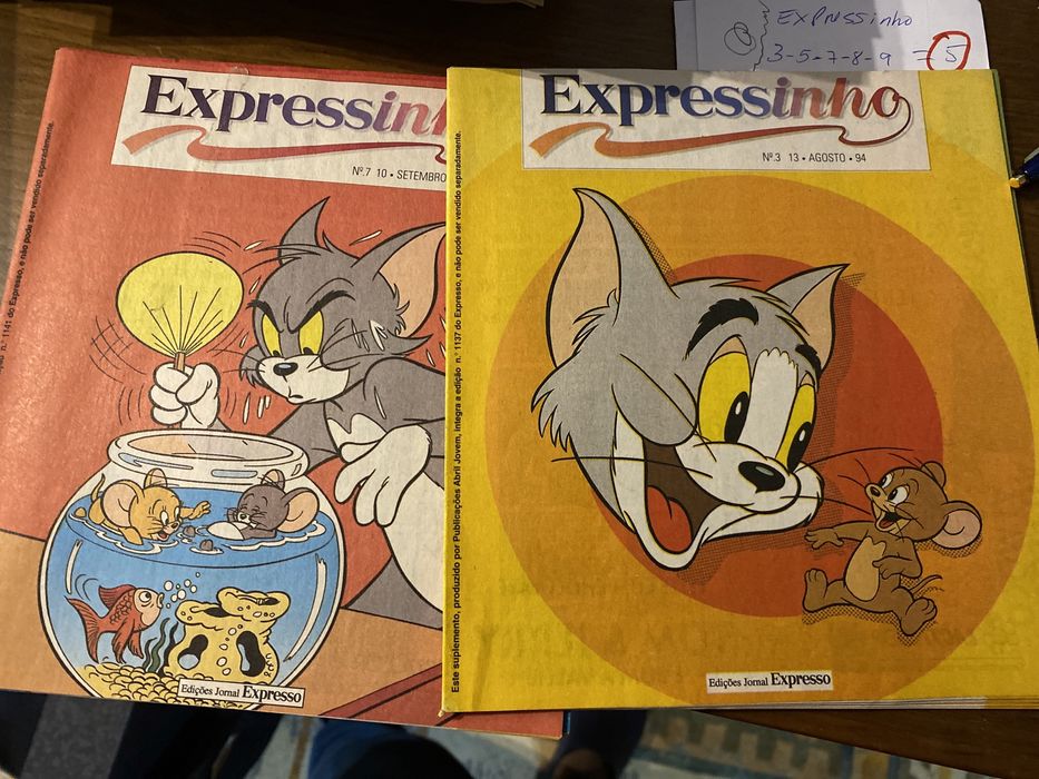 Revistas BD do jornal expresso - anos 90