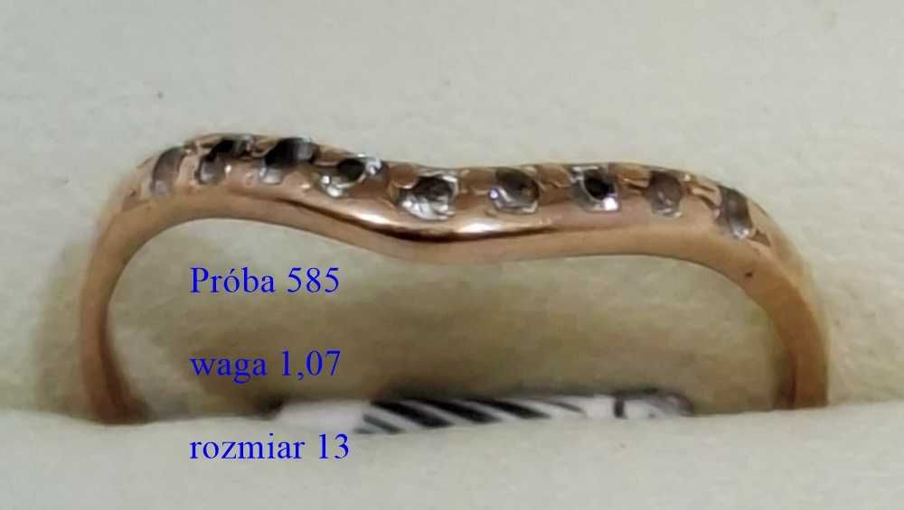 Wyjątkowe złote pierścionki 585