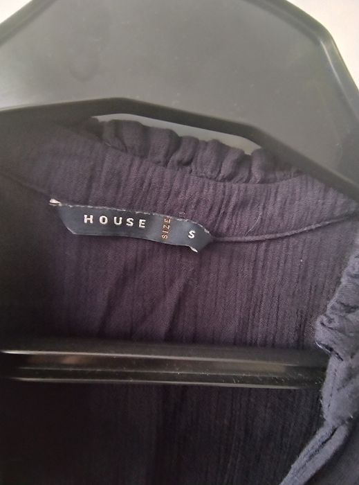 House ,piękna ekegancka czarna bluzeczka rozmiar S