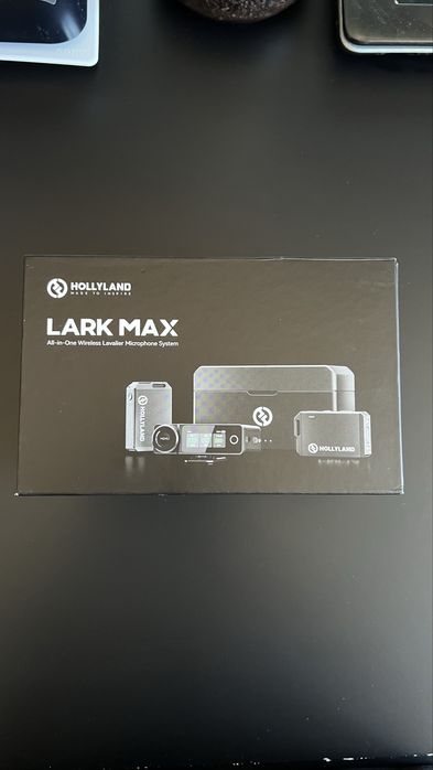 Hollyland lark max microfone lapela