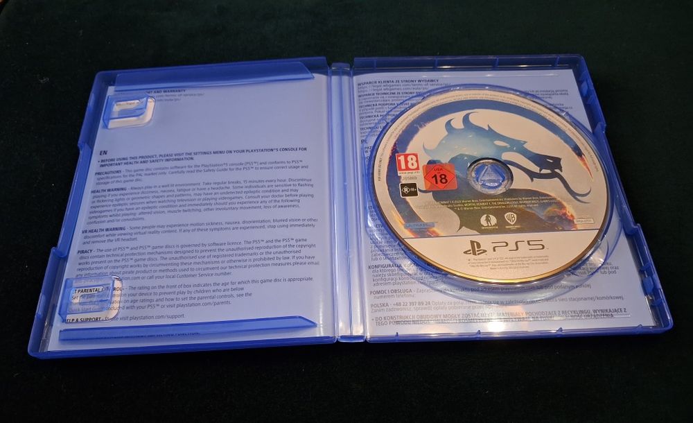 Nowa idealna gra PS5 PlayStation Sony Mortal Kombat 1 nieużywana