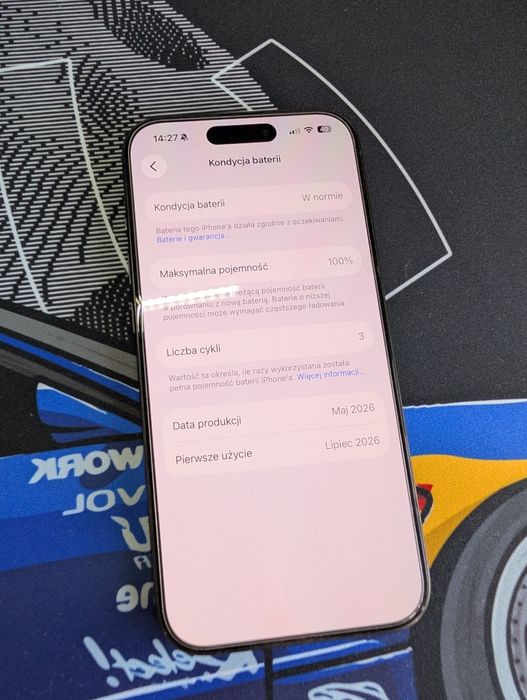 Apple Iphone 15 Pro 256GB 100% bat