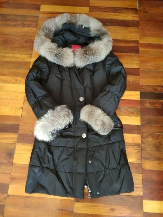 Пальто женское ( пуховик (