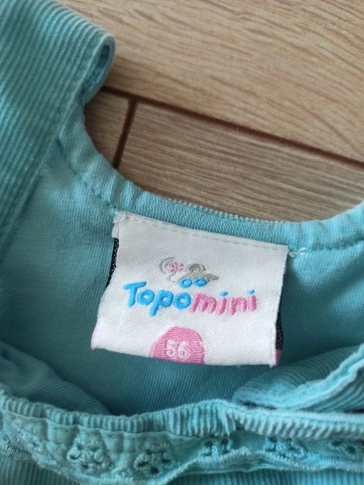 Spodnie dziewczęce sztruksowe r. 56