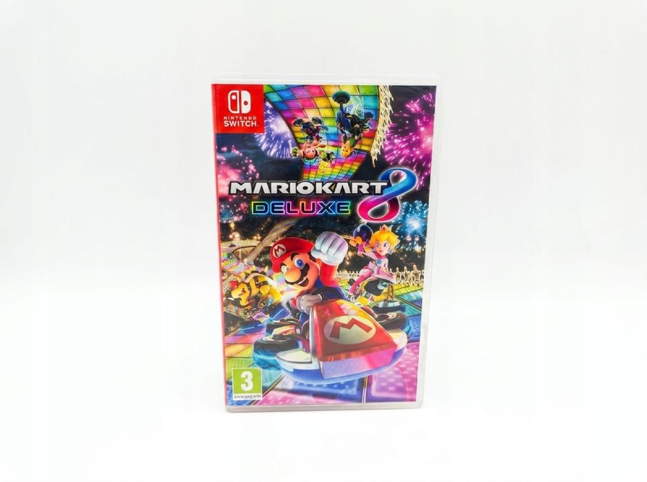 Mario kart 8 deluxe gra nintendo switch wyścigi multiplayer