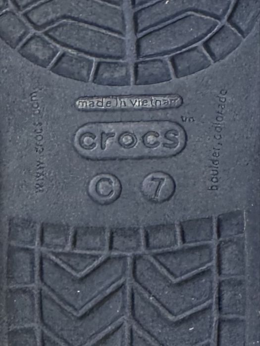 Crocs кроксы сандали C7 24 размер детские синие