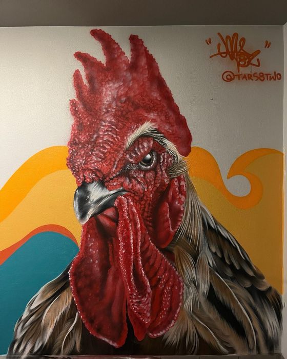 Arte urbana painel mural graffiti street art pintura