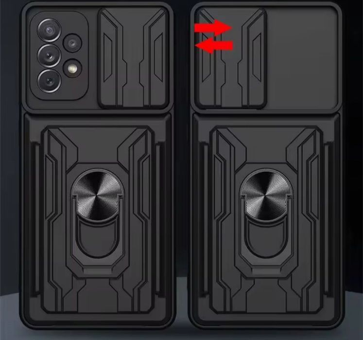 Etui pancerne poco m4 pro 5g w kieszenią na karty/gotówkę