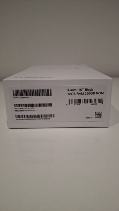 Xiaomi 15T 12/256GB Black
