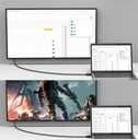 Kabel HDMI DO VGA FULL HD Adapter 1080P 2.0M Kabel Direkt
