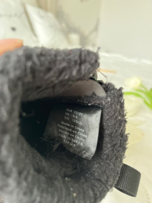 Śniegowce Emu Ugi kozaczki botki ocieplane 20/21 dziewczynka czarne