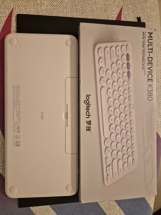 Teclado Bluetooth Logitech K380 (Multi-Device) - Como novo na caixa